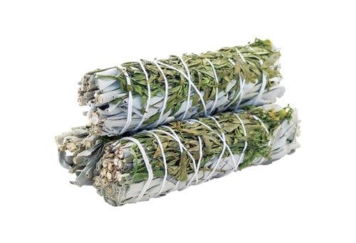 Smudge Stick - Vit Salvia Och Ruda 10cm