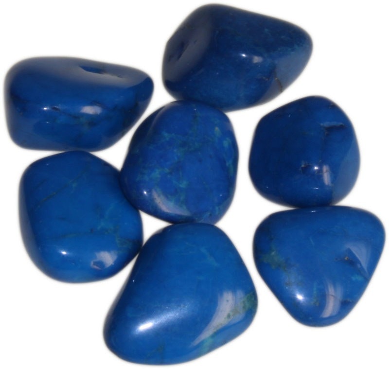 Tumlad Sten - Blue Howlite