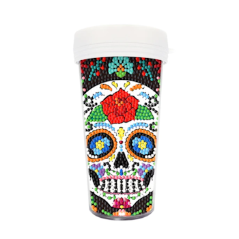 Diamond Painting Mugg Skull