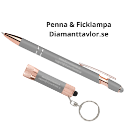 Diamond Painting Penna & Ficklampa Diamanttavlor.se
