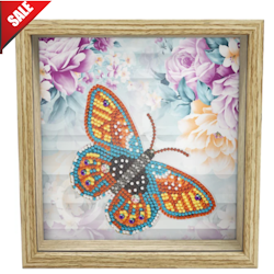 Diamond Painting Sparbössa Ram Fjäril
