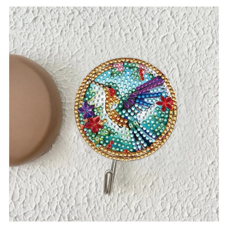 Diamond Painting Väggkrok Kolibri 6-Pack