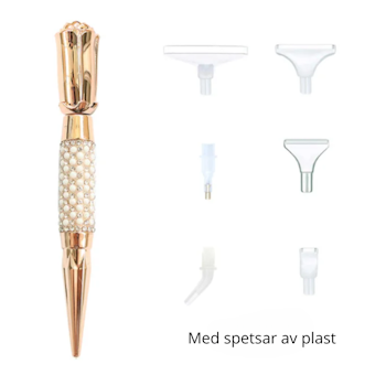 Diamond Painting Penna Lyxig Med Spetsar