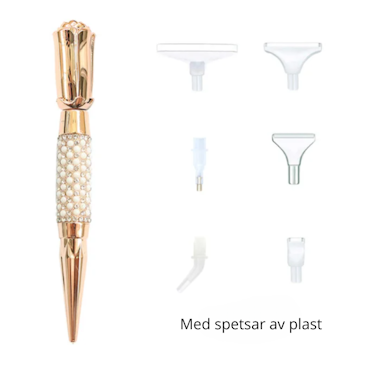 Diamond Painting Penna Lyxig Med Spetsar