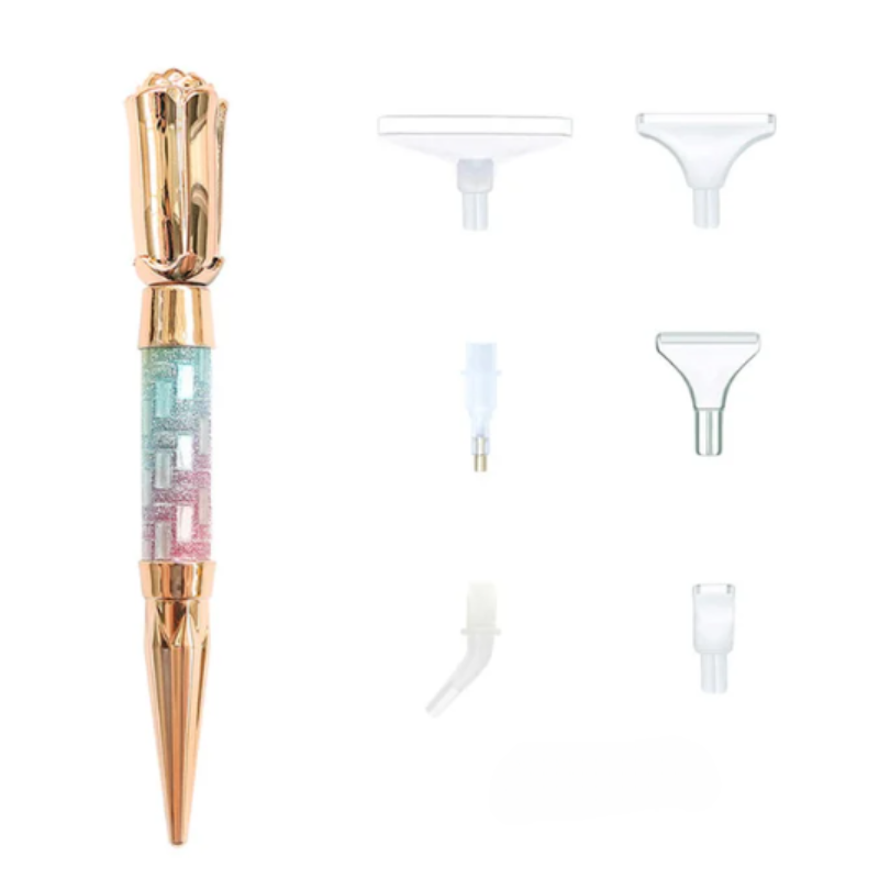 Diamond Painting Penna Lyxig Color Med Spetsar