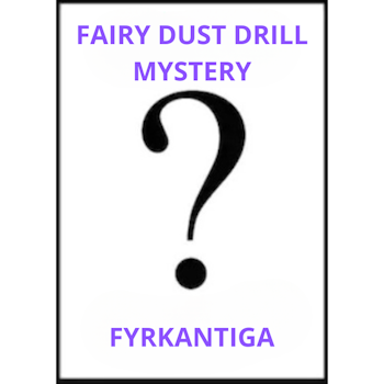 Diamanttavla  Mystery Fairy Dust Drill  40X50