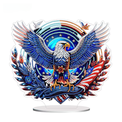 Diamond Painting Bordsdekoration American Eagle