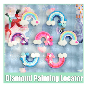 Diamond Painting Markör Med Magnet Rainbow 1 st