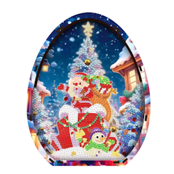 Diamond Painting Bordsdekoration 3D Santa