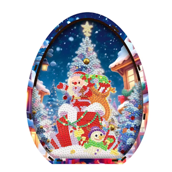 Diamond Painting Bordsdekoration 3D Santa