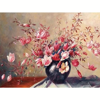 Diamanttavla Magnolia 40x50