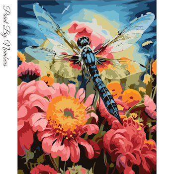 Paint By Numbers Dragonfly 40x50