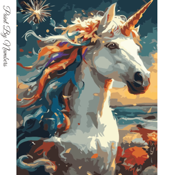 Paint By Numbers Unicorn 40x50