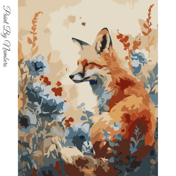 Paint By Numbers Fox 40x50