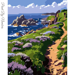 Paint By Numbers Ocean Path 40x50