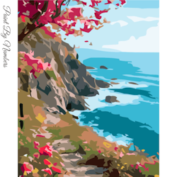 Paint By Numbers Walking By The Ocean 40x50