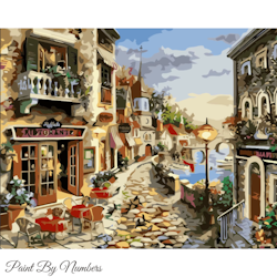 Paint By Numbers Ristorante 40x50