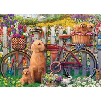 Diamanttavla Loving Pets 40x50