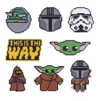 Diamond Painting Stickers Star Wars 8 st