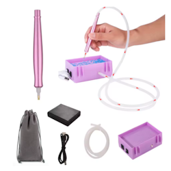 Diamond Painting Vacuum Penna Purple
