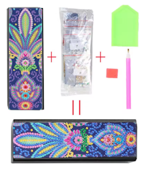 Diamond Painting Glasögonfack Floral - REA