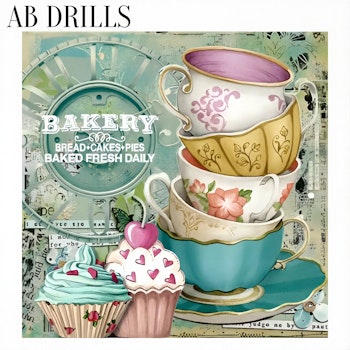 Diamanttavla AB Drills Bakery 50x50 - Lev v. 26-27