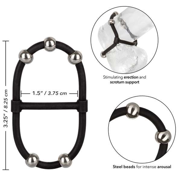 Steel Beaded Dual Silicone Maximizer