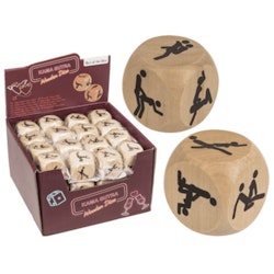 Wooden dice - Kamasutra