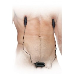 Vibrating Cockring /w Nipple Clamps