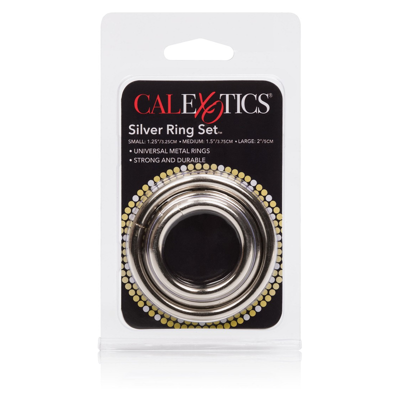 Silver Ring - 3 dels set