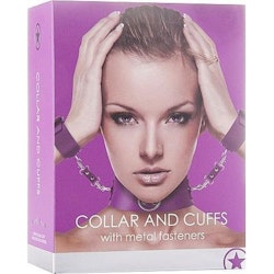 Ouch! - Collar And Cuffs Purple