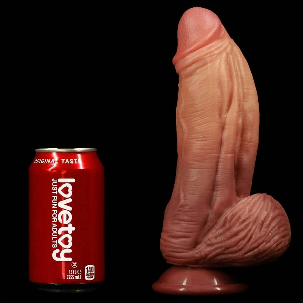 Dual Layered Platinum Silicone Cock