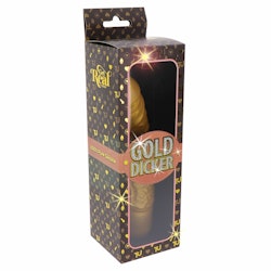 Gold Dicker Original Silicone Vibrator