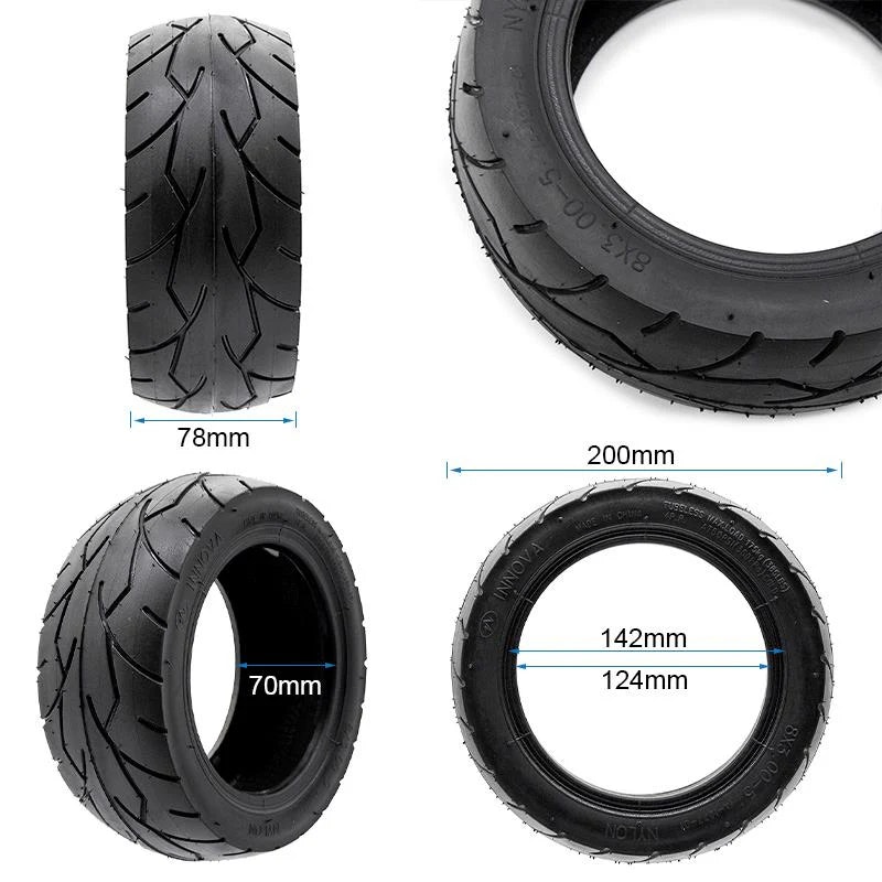 Däck Tubeless 8x3-5