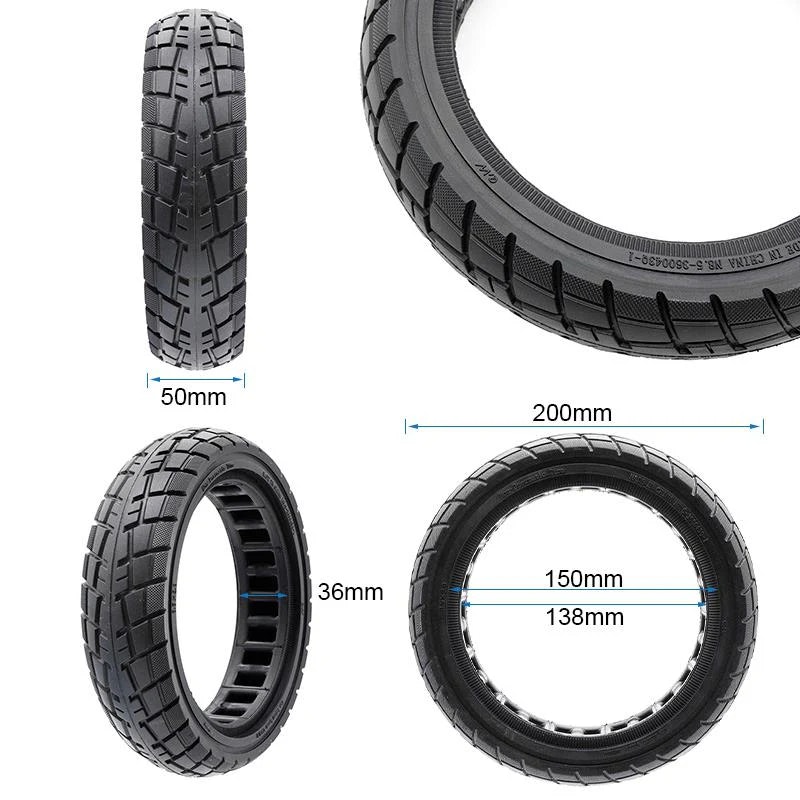 Solid Däck 8.5x2-6.1 /B34 Off-Road