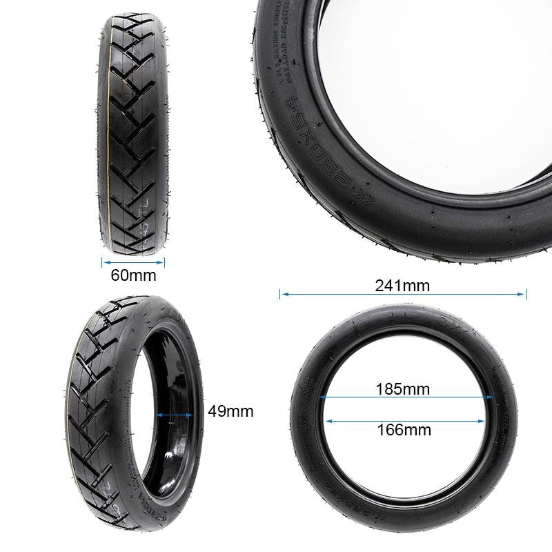 Däck 250X54 Mi4 -Tubeless Edition GEL