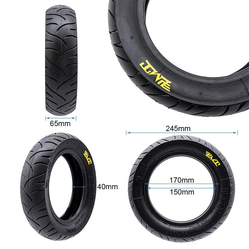 Däck Tubeless radial tire E-Fire 65/250-6 (10x2.50-6) [PMT]