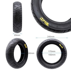 Däck Tubeless radial tire E-Fire 75/250-6 (10x3-6) [PMT]