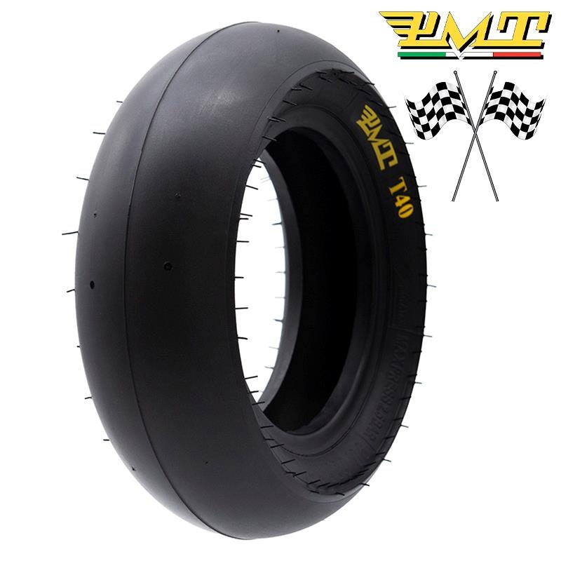 Däck Tubeless radial tire T40 Slick 90/65R6.5 [PMT]