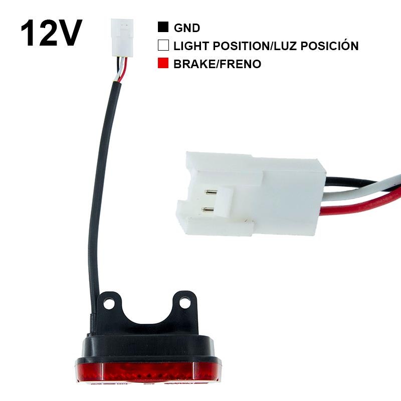 Niu Kqi2 pro baklampa original