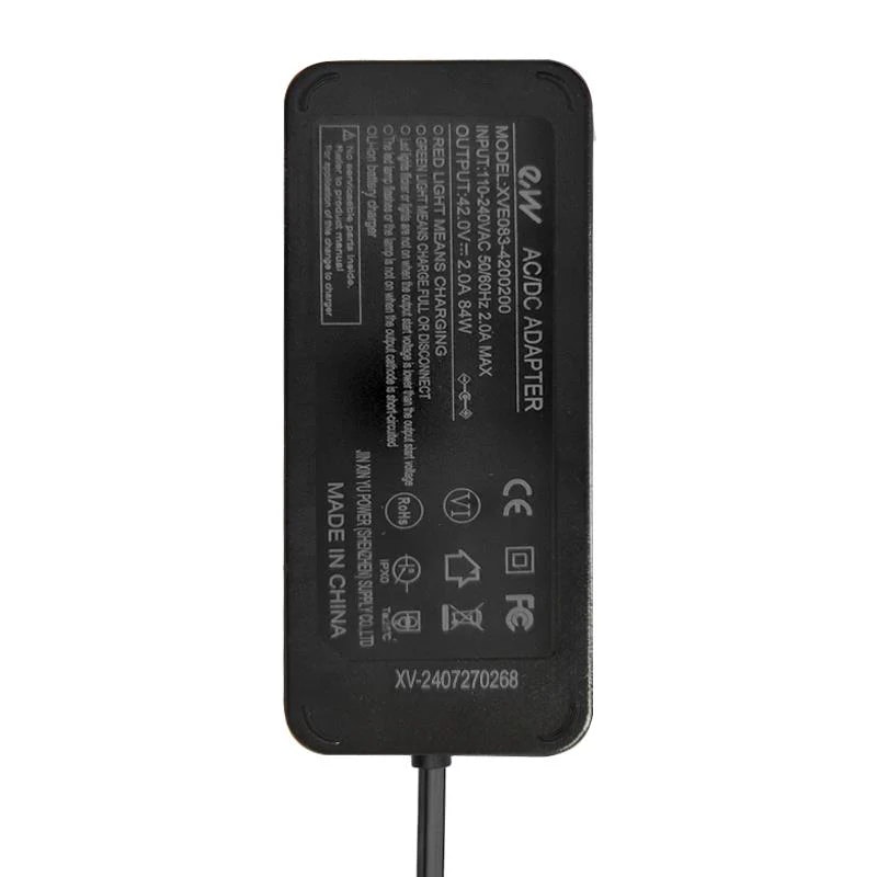 Laddare Premium 36V (42V 2A) 2.5 mm Kontakt
