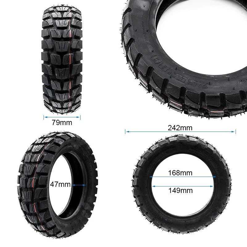 Däck 255x80 / 10x3.0 / 80/65-6.5 Tubeless