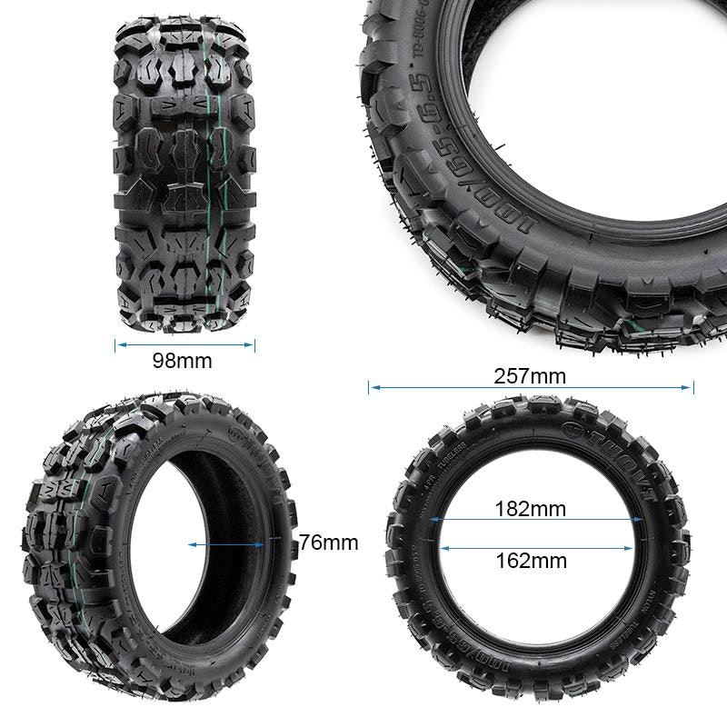 Tubeless Däck 100/65-6.5