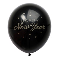 BALLOONS 12" NEW YEAR 6-P