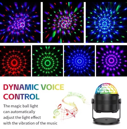 VibeGlow LED Party Light