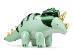 Folieballong Triceratops, 101 x 60,5 cm, grön