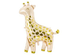 Folieballong Giraff, 100 x 120 cm, mix