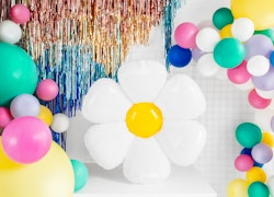 Foil balloon Daisy, 97x103 cm