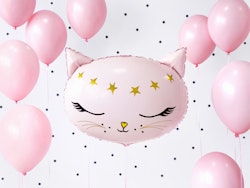 Foil Balloon Cat, 48x36cm