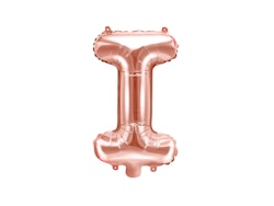 Folieballonger , 35 cm, Roséguld